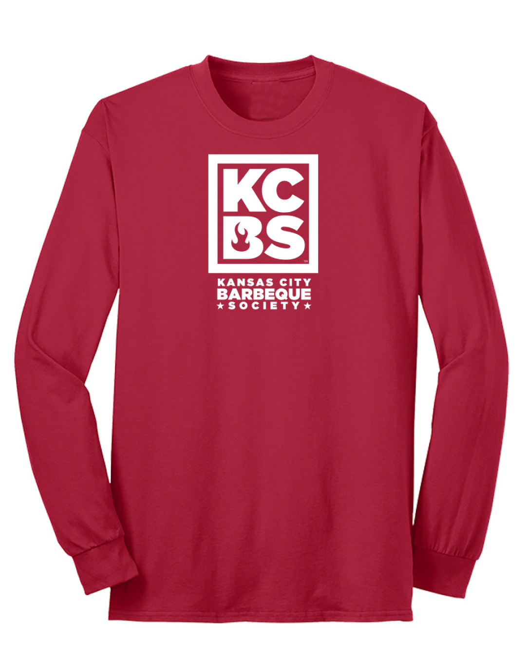 red long sleeve front